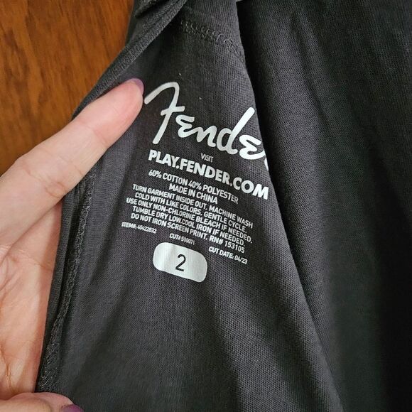 Torrid Fender Distressed Graphic Tee - Picture 6 of 7